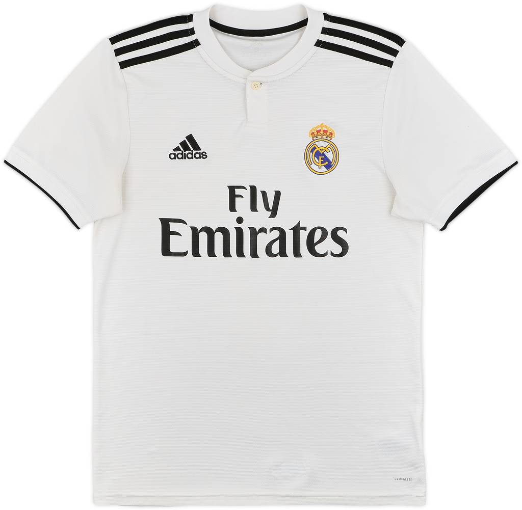 2018-19 Real Madrid Home Shirt - 7/10 - (S)