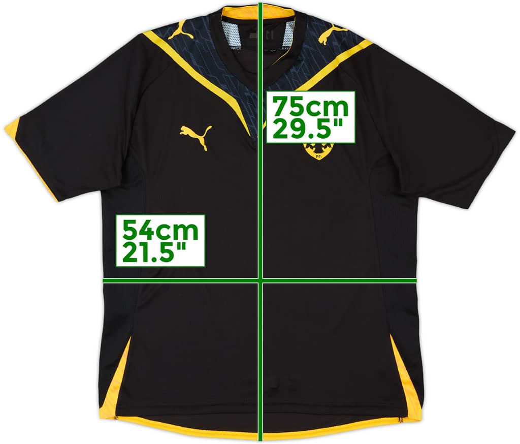 2009-10 AEK Athens Away Shirt - 8/10 - (L)