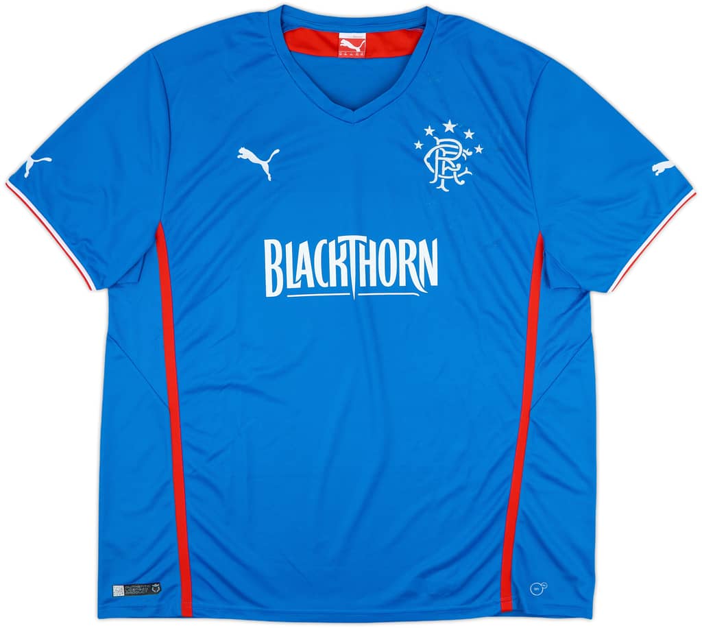 2013-14 Rangers Home Shirt - 7/10 - (3XL)