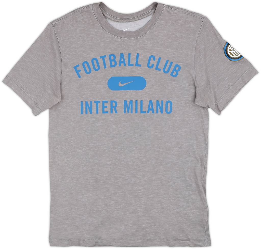 2019-20 Inter Milan Nike Cotton Tee - 9/10 - (S)