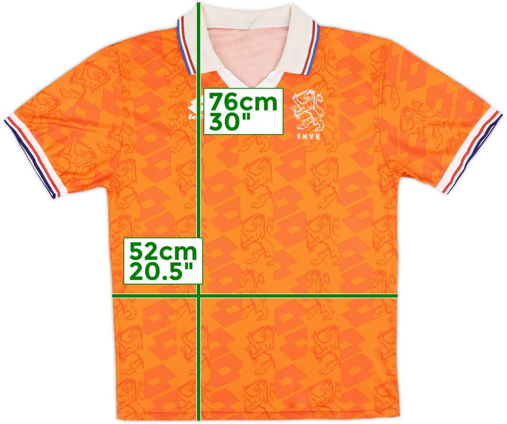 1992-94 Netherlands Home Shirt - 6/10 - (L)