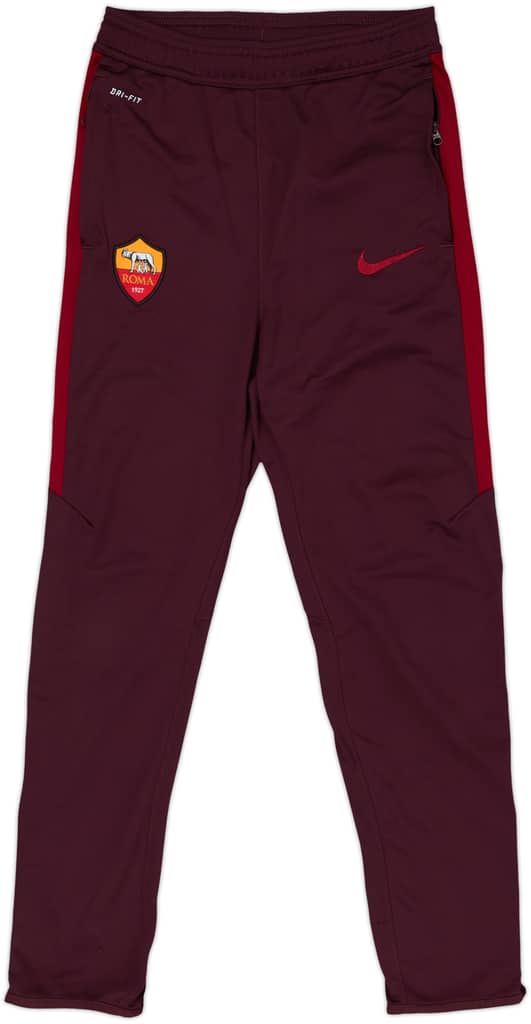 2015-16 Roma Nike Track Pants/Bottoms - 9/10 - (L.Boys)