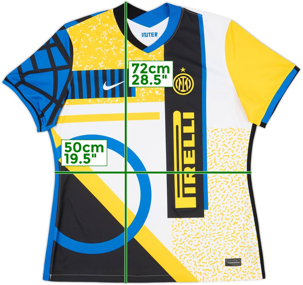 2020-21 Inter Milan Fourth Shirt - 10/10 - (Women's XL)