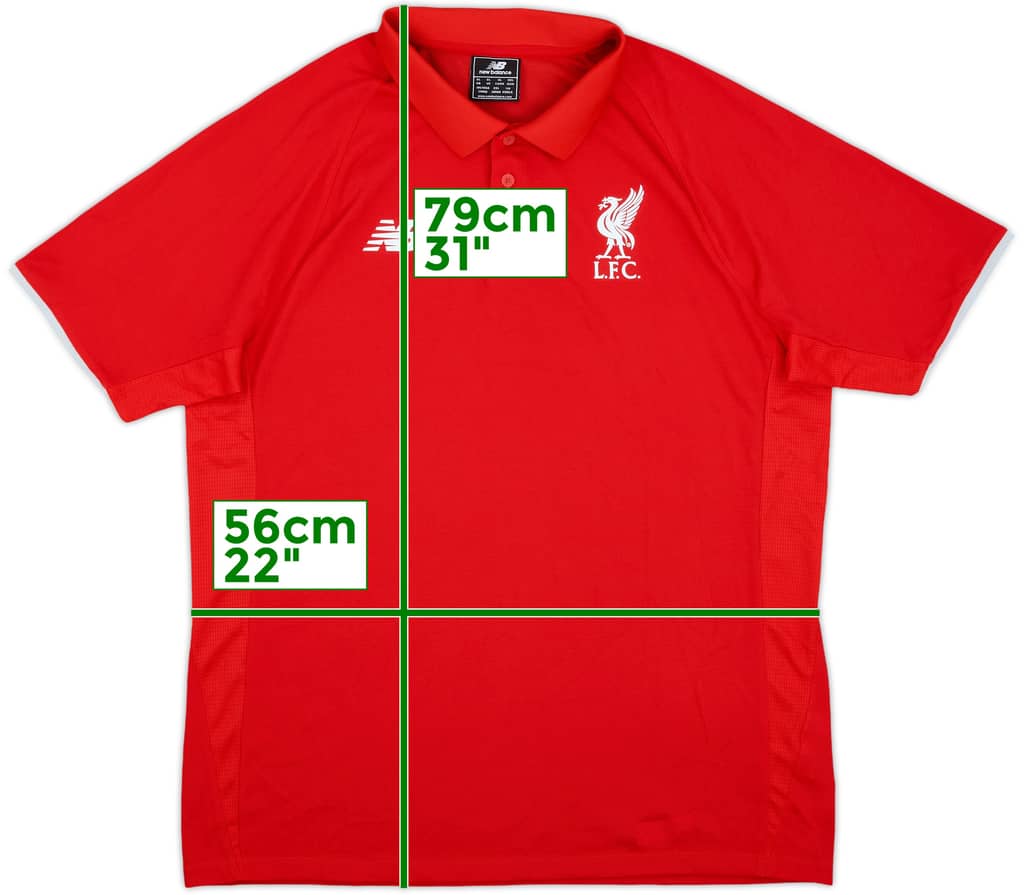 2015-16 Liverpool New Balance Polo Shirt - 9/10 - (XL)