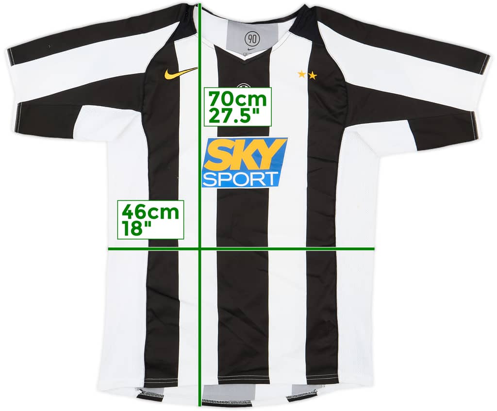 2004-05 Juventus Home Shirt - 7/10 - (XL.Boys)