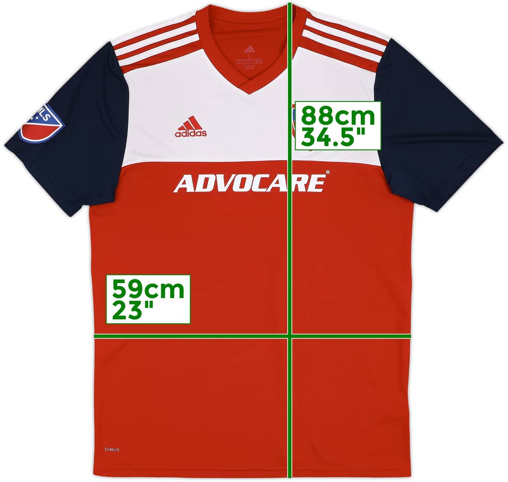 2019-20 FC Dallas Home Shirt - 8/10 - (L)