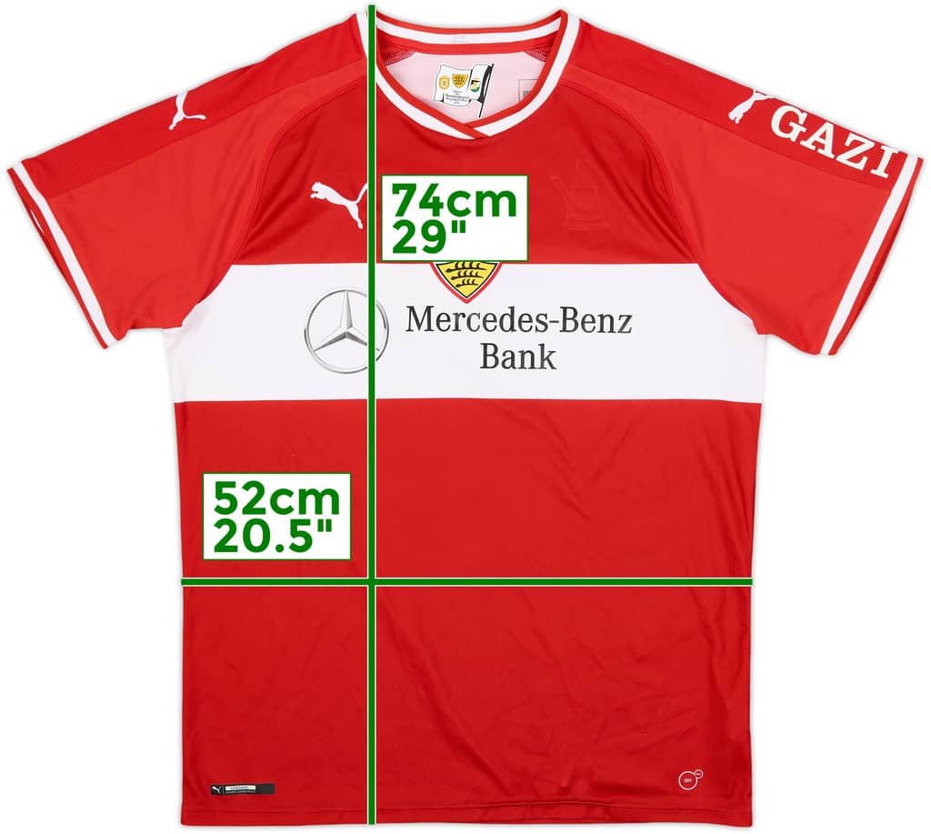 2018-19 Stuttgart Away Shirt - 8/10 - (L)