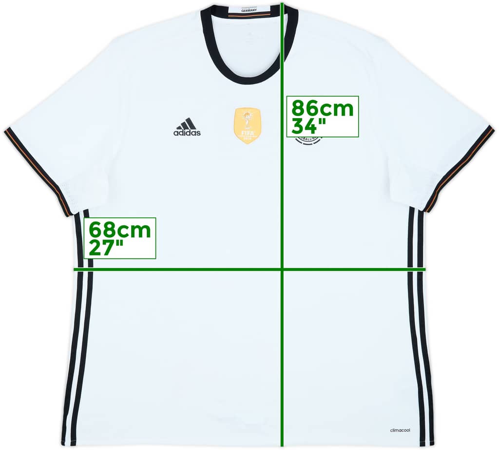 2015-16 Germany Home Shirt - 9/10 - (3XL)