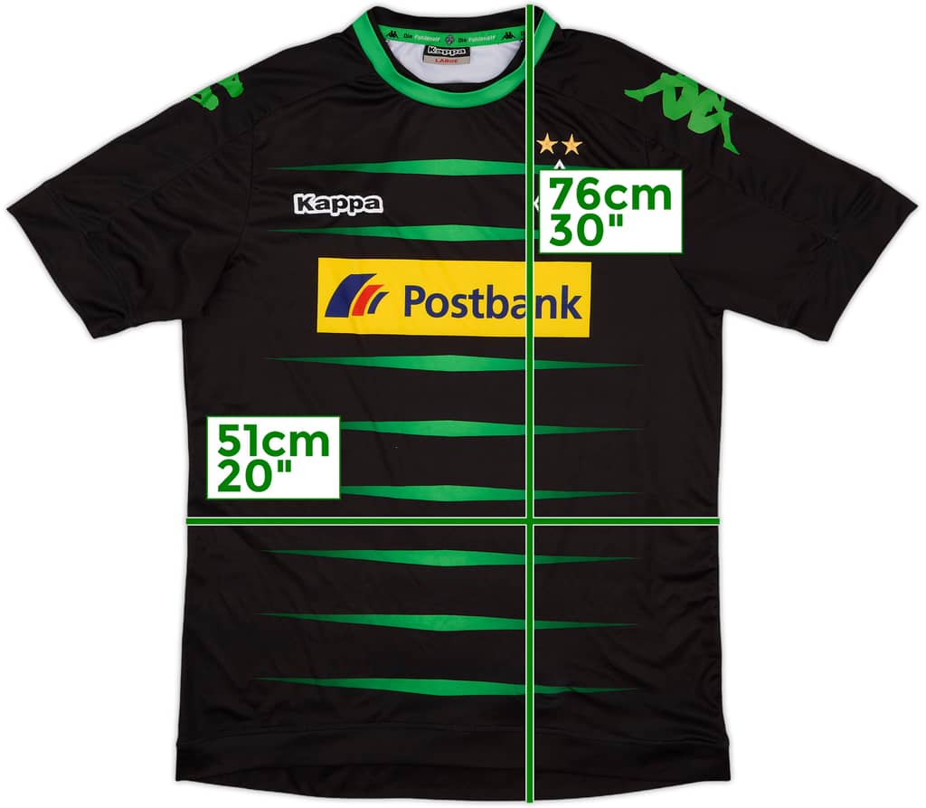 2016-17 Borussia Monchengladbach Third Shirt - 9/10 - (L)