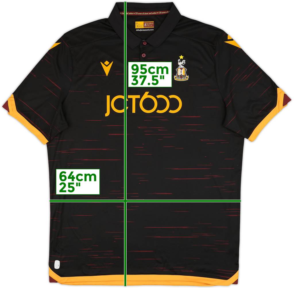 2023-24 Bradford City Third Shirt - 8/10 - (4XL)
