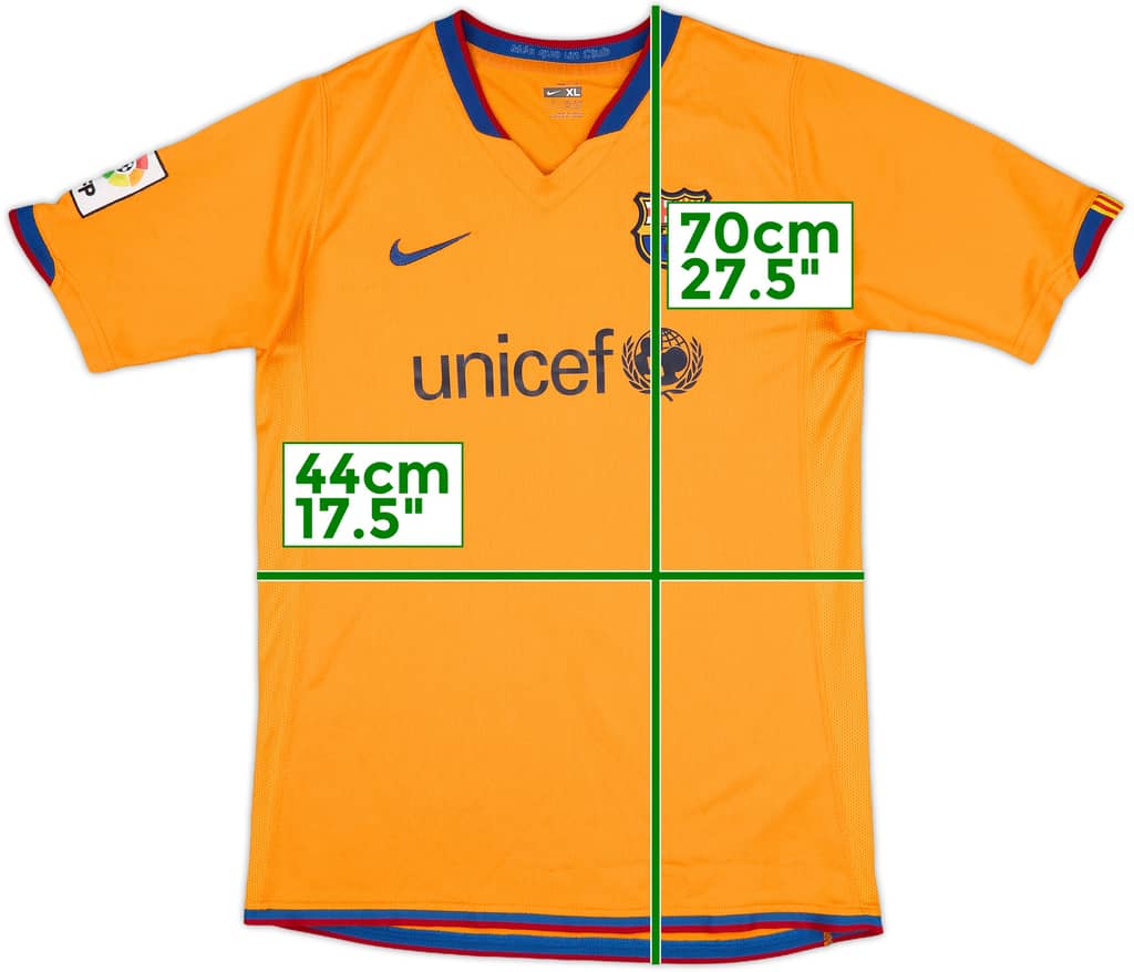 2006-08 Barcelona Away Shirt - 8/10 - (XL.Boys)