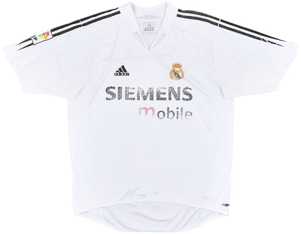 2004-05 Real Madrid Home Shirt - 5/10 - (M)