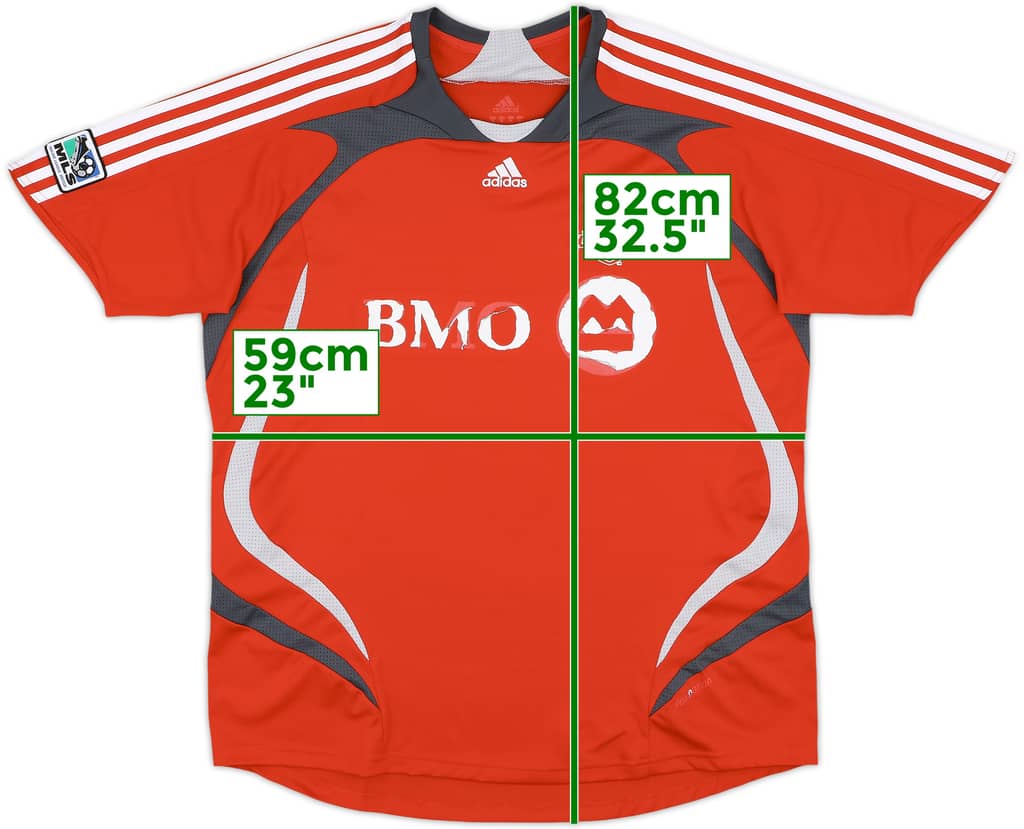 2007-08 Toronto FC Home Shirt - 4/10 - (XL)