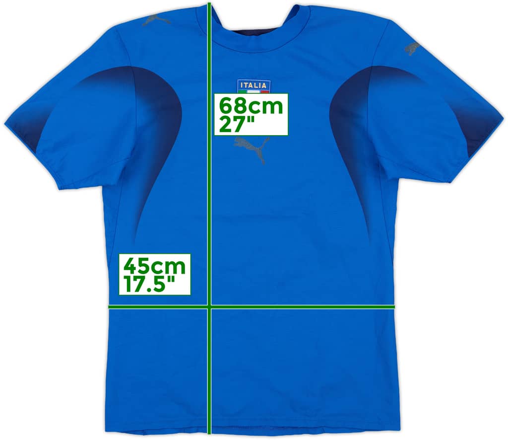 2006 Italy Home Shirt - 5/10 - (XS)