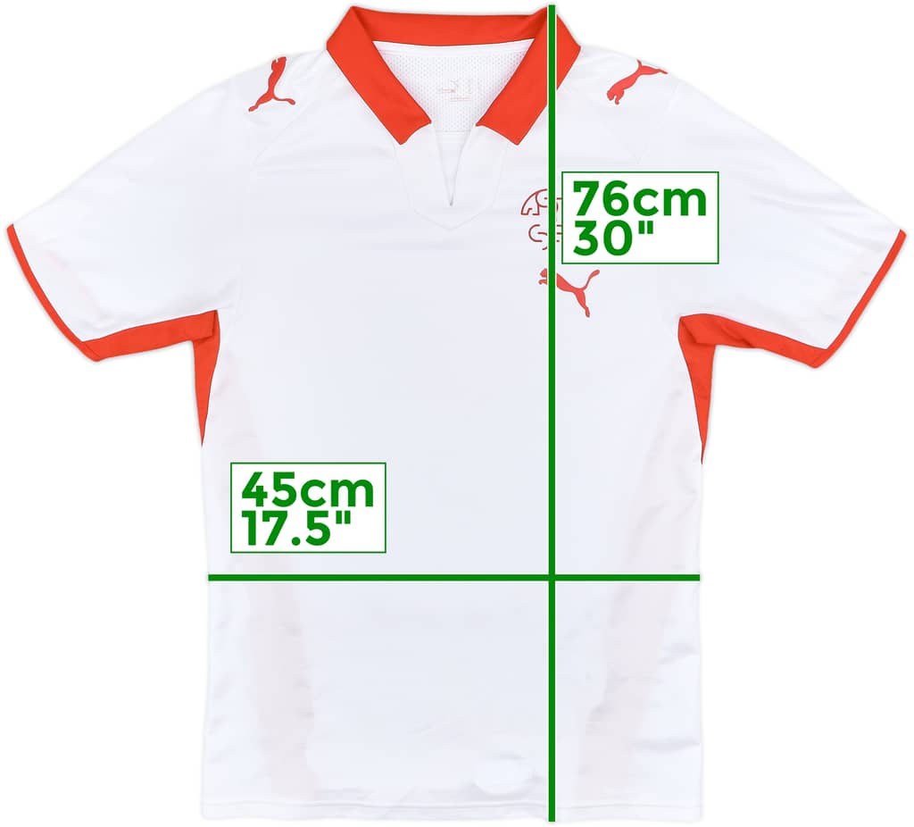 2008-10 Switzerland Away Shirt - 5/10 - (M)