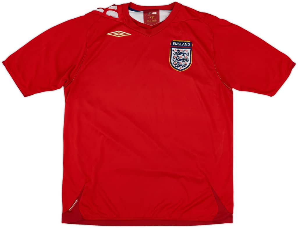 2006-08 England Away Shirt - 5/10 - (L)