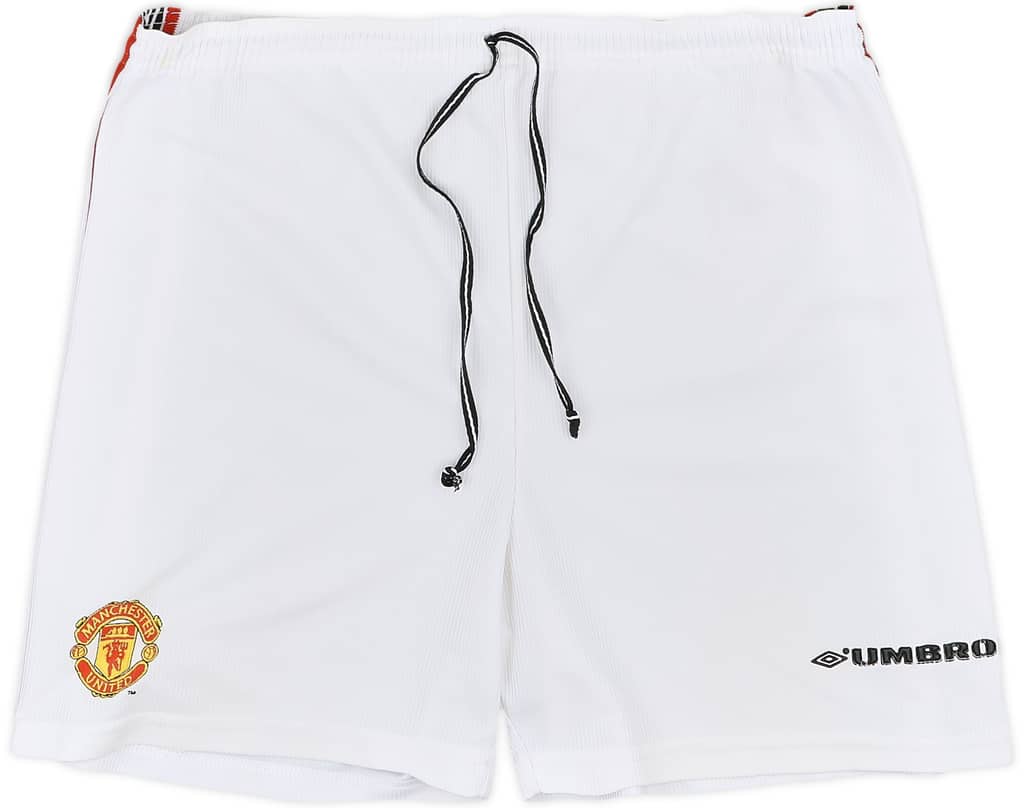 1998-00 Manchester United Home Shorts - 5/10 - (L)