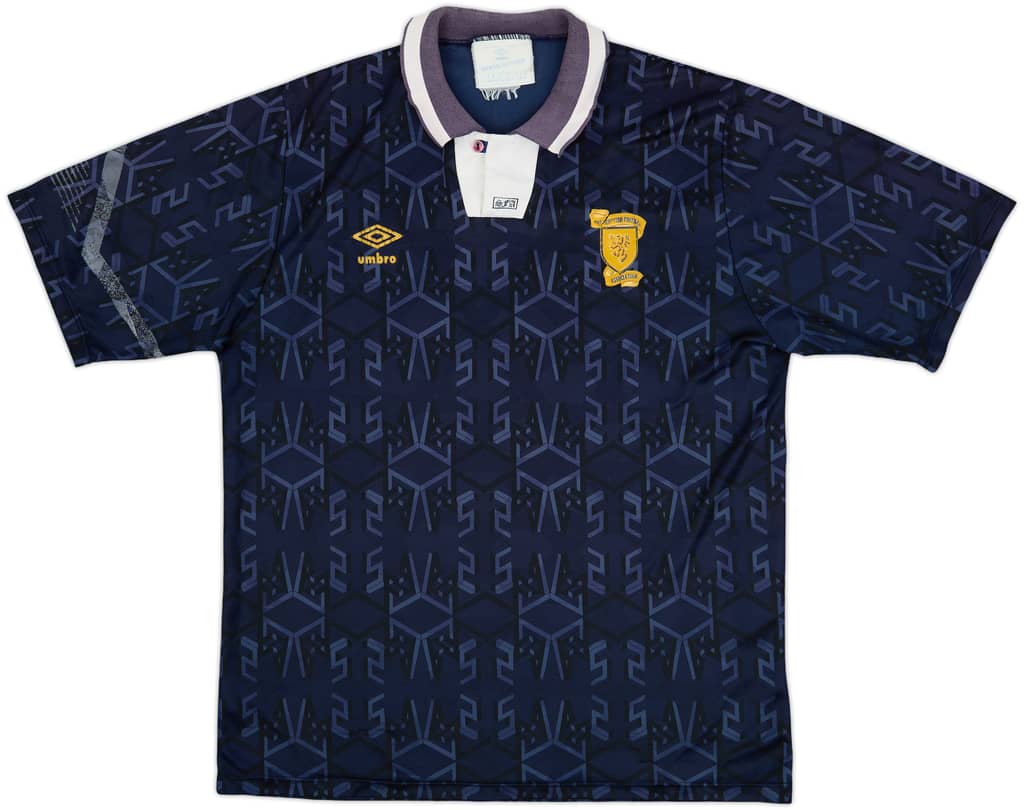 1991-94 Scotland Home Shirt - 6/10 - (L)
