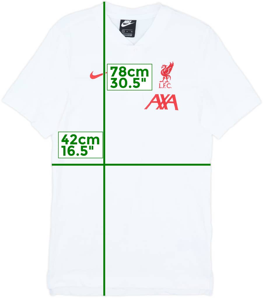 2020-21 Liverpool Nike Polo Shirt - 9/10 - (S)