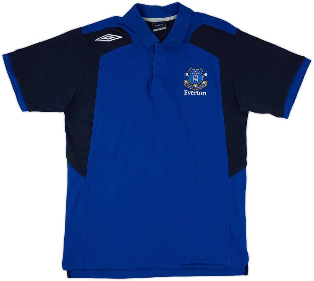 2007-08 Everton Umbro Polo Shirt - 8/10 - (L)