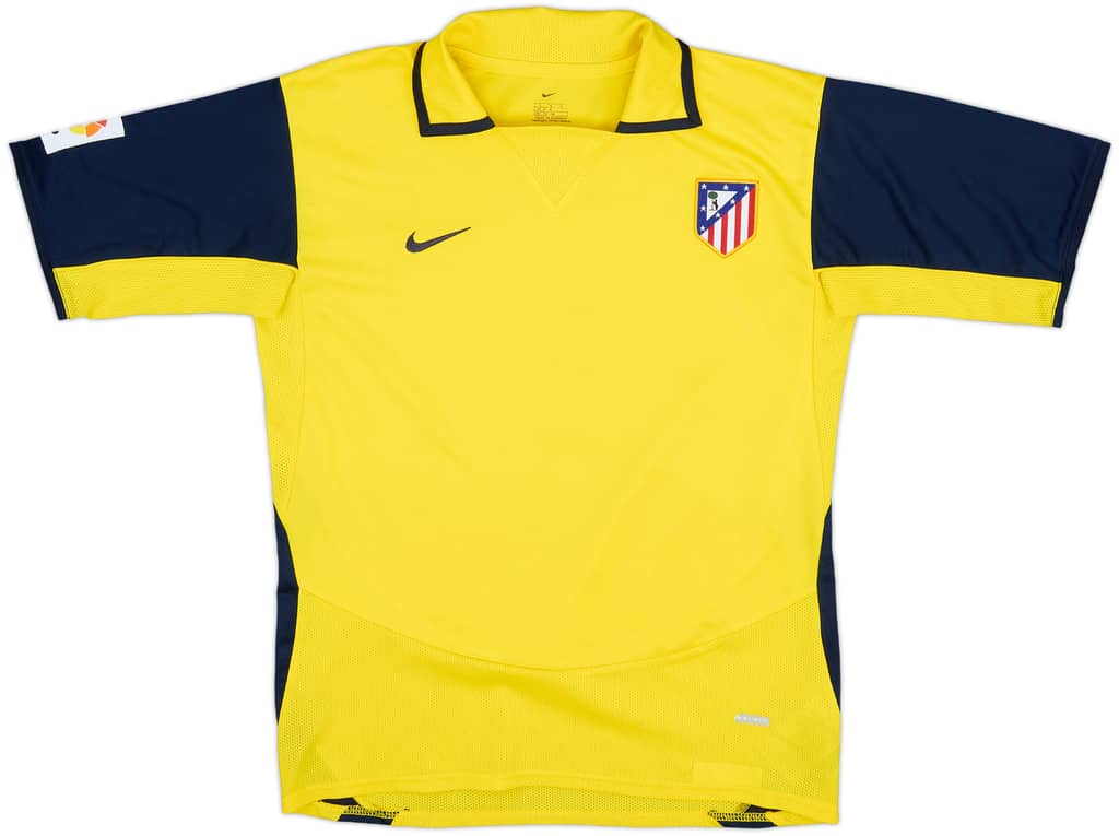 2003-04 Atletico Madrid Away Shirt - 6/10 - (L.Boys)
