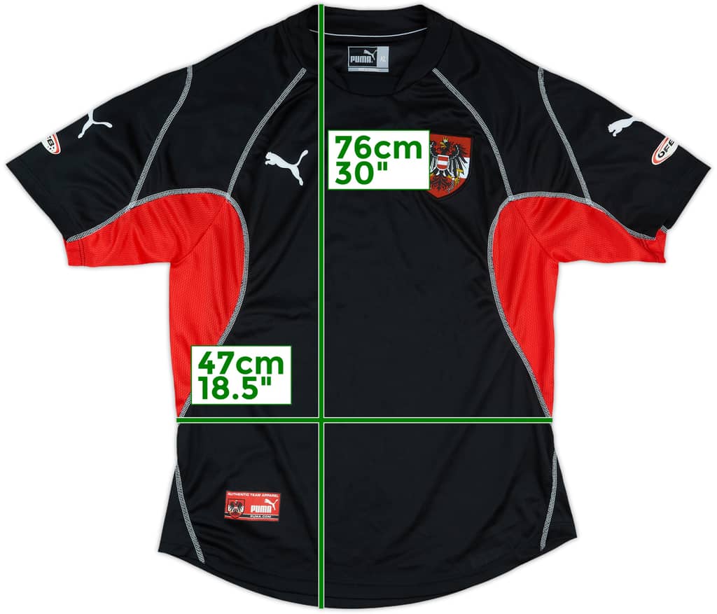 2002-04 Austria Away Shirt - 10/10 - (XL)