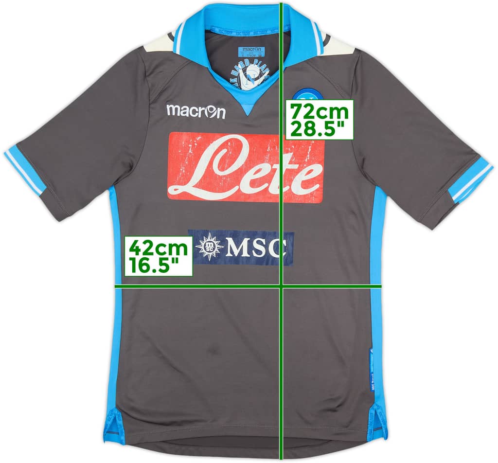 2011-12 Napoli Away Shirt - 6/10 - (S)