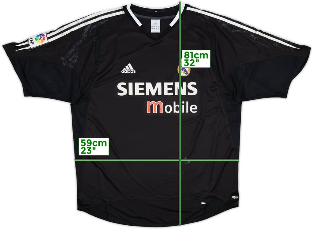 2004-05 Real Madrid Away Shirt - 5/10 - (XL)