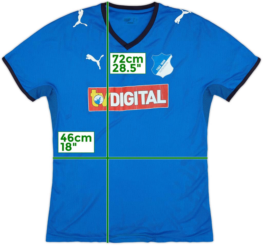 2008-09 TSG Hoffenheim Authentic Home Shirt - 5/10 - (S)