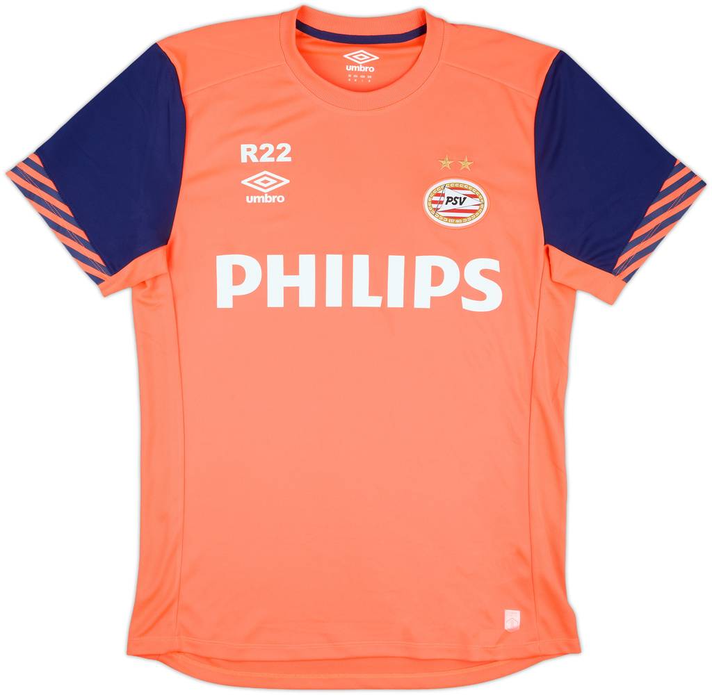 2015-16 PSV Umbro Reserves Player Issue Training Shirt #22 - 8/10 - (M)