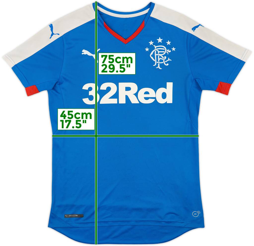2015-16 Rangers Home Shirt - 6/10 - (S)