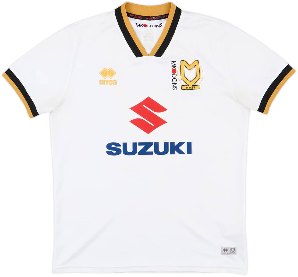 2020-21 MK Dons Home Shirt - 7/10 - (S)
