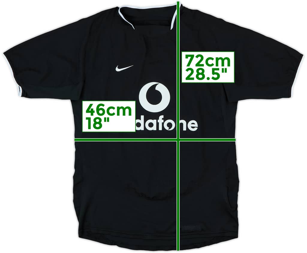 2003-05 Manchester United Away Shirt - 8/10 - (XL.Boys)