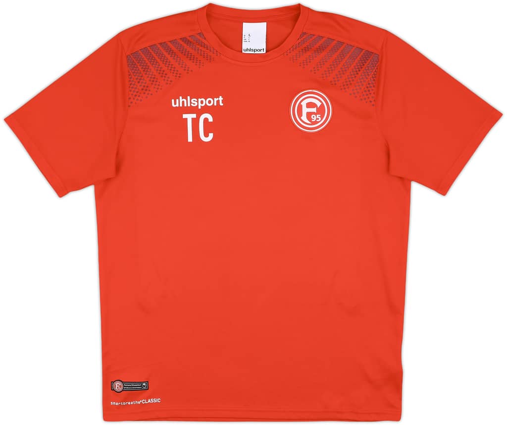2017-18 Fortuna Dusseldorf Uhlsport Staff Issue Training Shirt TC - 9/10 - (L)