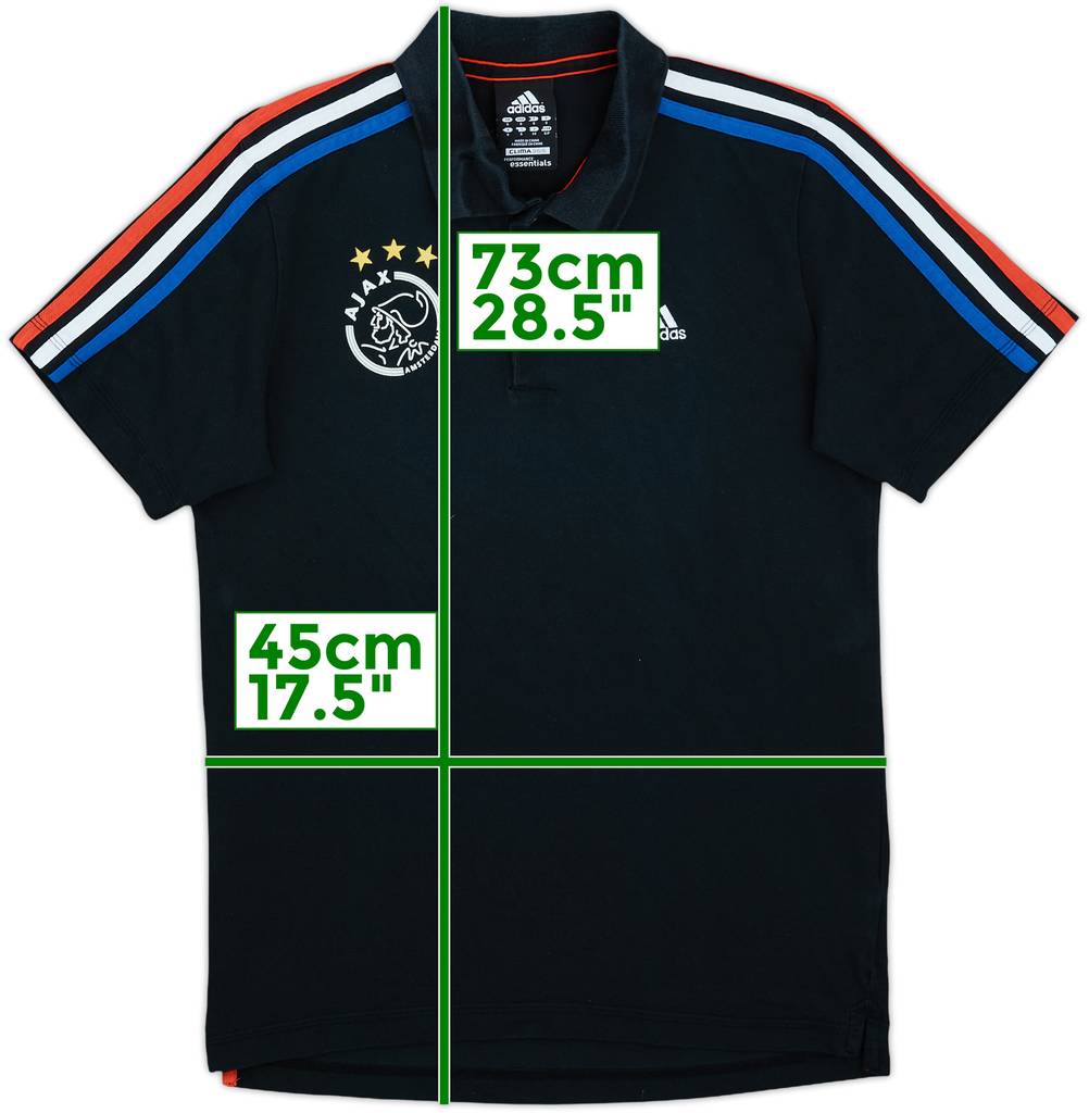 2013-14 Ajax adidas Polo Shirt - 8/10 - (S)
