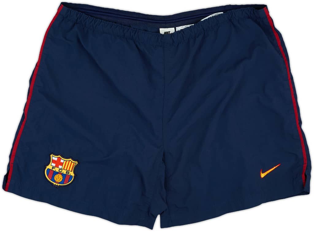 1998-99 Barcelona Home Shorts - 9/10 - (L)