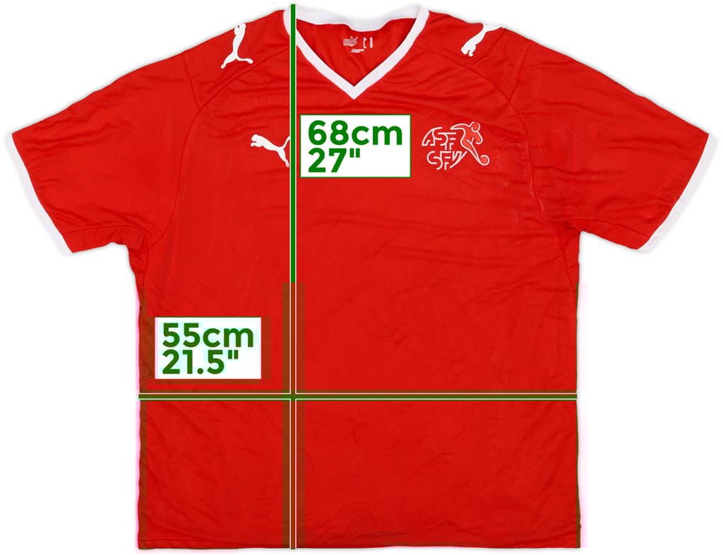 2008-10 Switzerland Home Shirt - 6/10 - (XL)