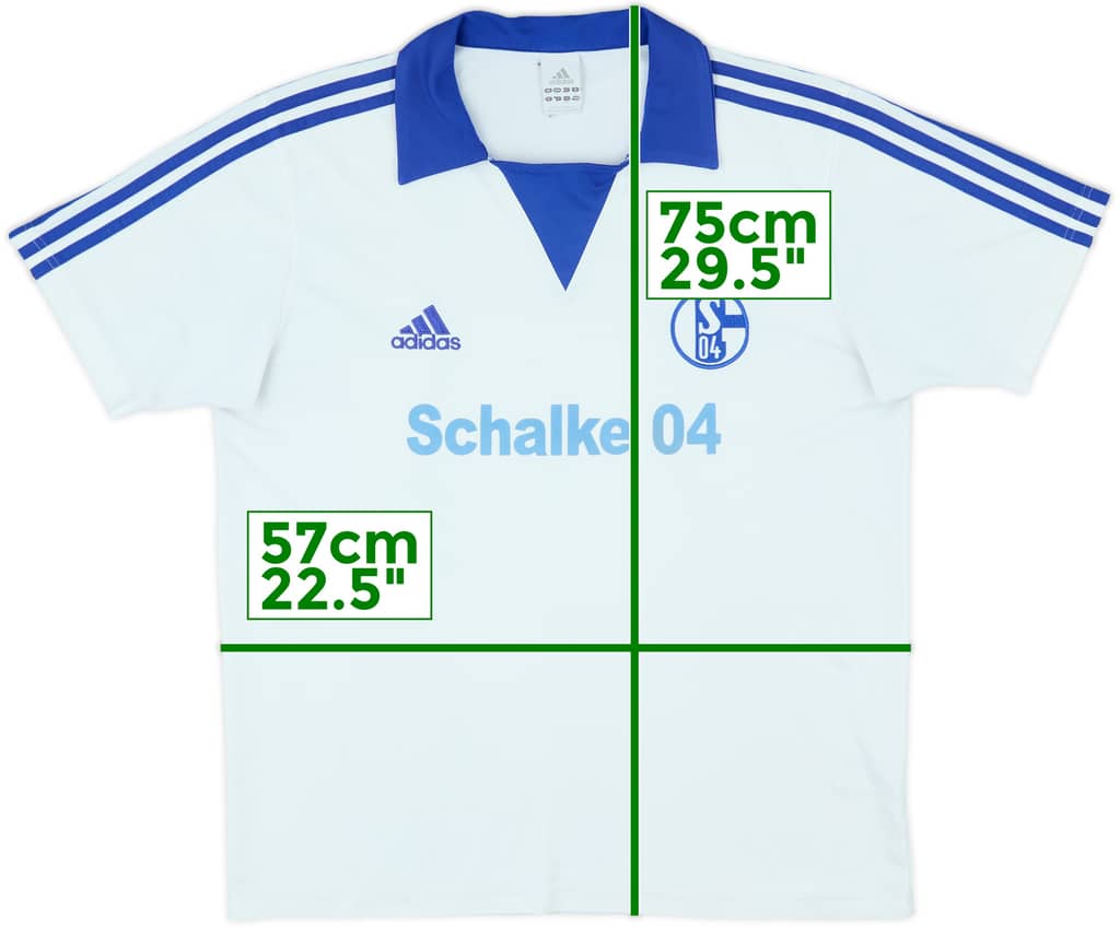 2006-07 Schalke adidas Training Shirt - 7/10 - (L)