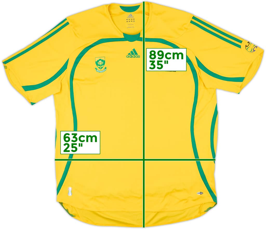 2006-09 South Africa Home Shirt - 9/10 - (XXL)