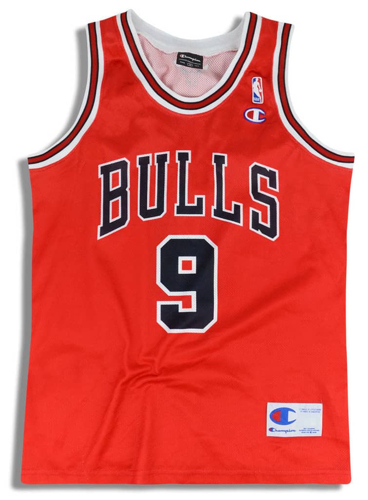 2006-10 Chicago Bulls Deng #9 Champion Jersey (Away) XXL