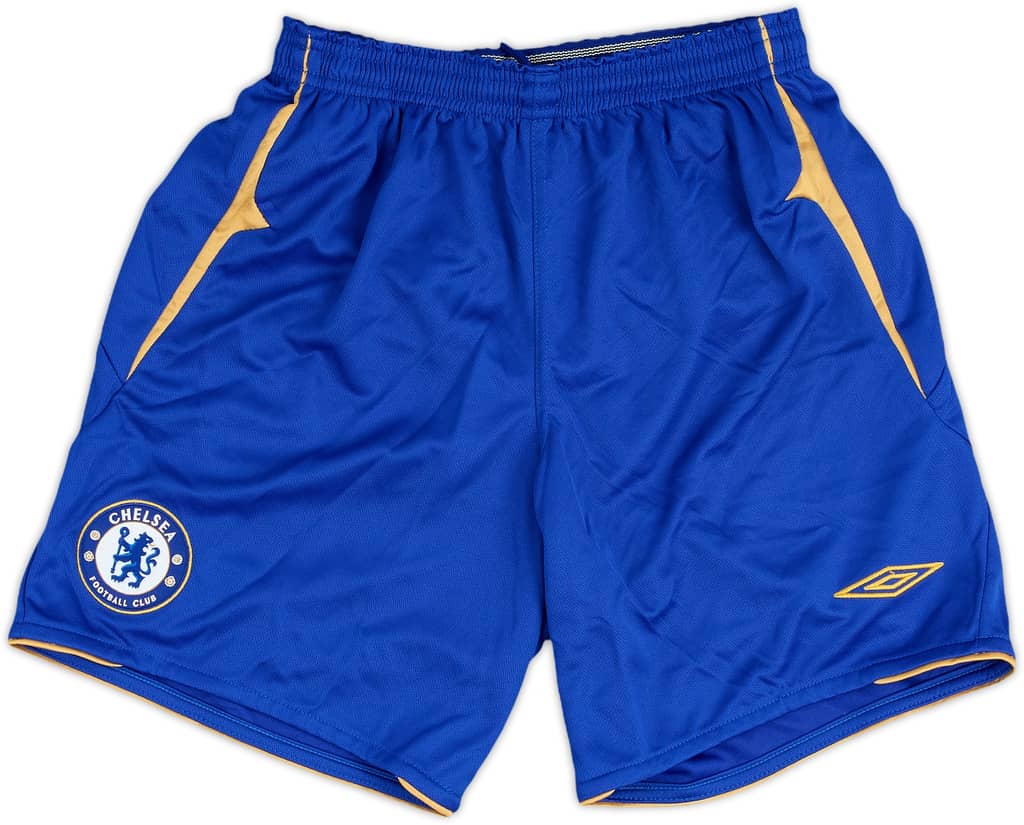 2005-06 Chelsea Home Shorts - 8/10 - (XL.Boys)