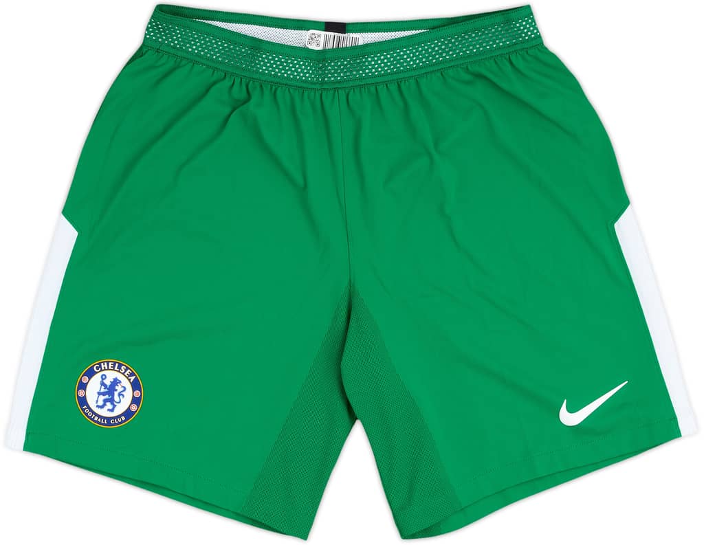 2017-18 Chelsea Player Issue GK Shorts - 10/10 - (L)