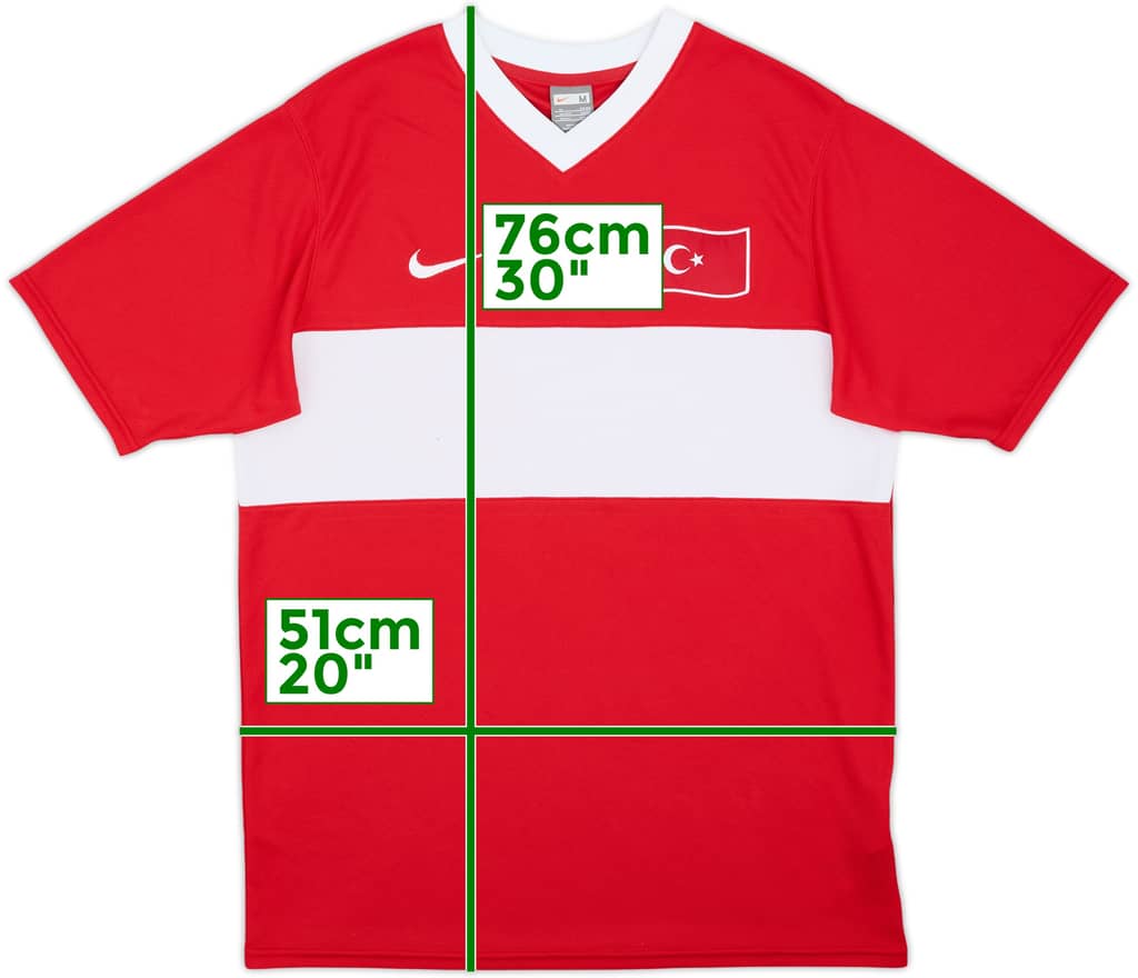 2008-10 Turkey Basic Home Shirt - 10/10 - (M)