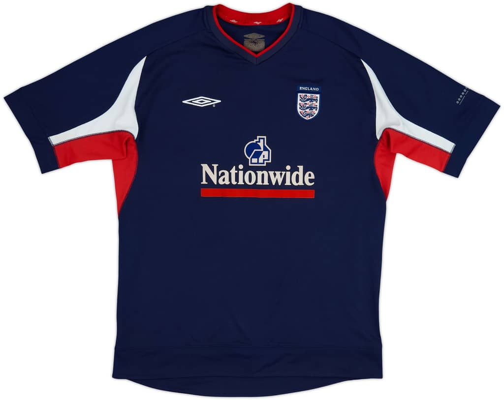 2002-04 England Umbro Training Shirt - 8/10 - (XXL)