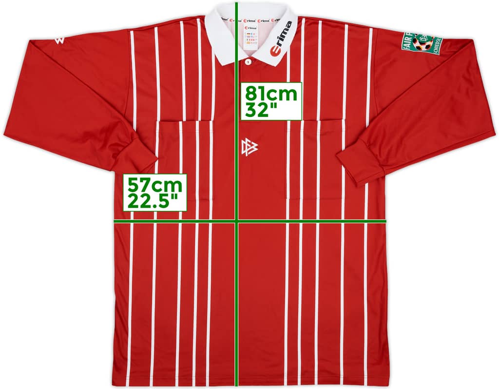 1990s Germany FA Erima Referee Shirt - 10/10 - (L)
