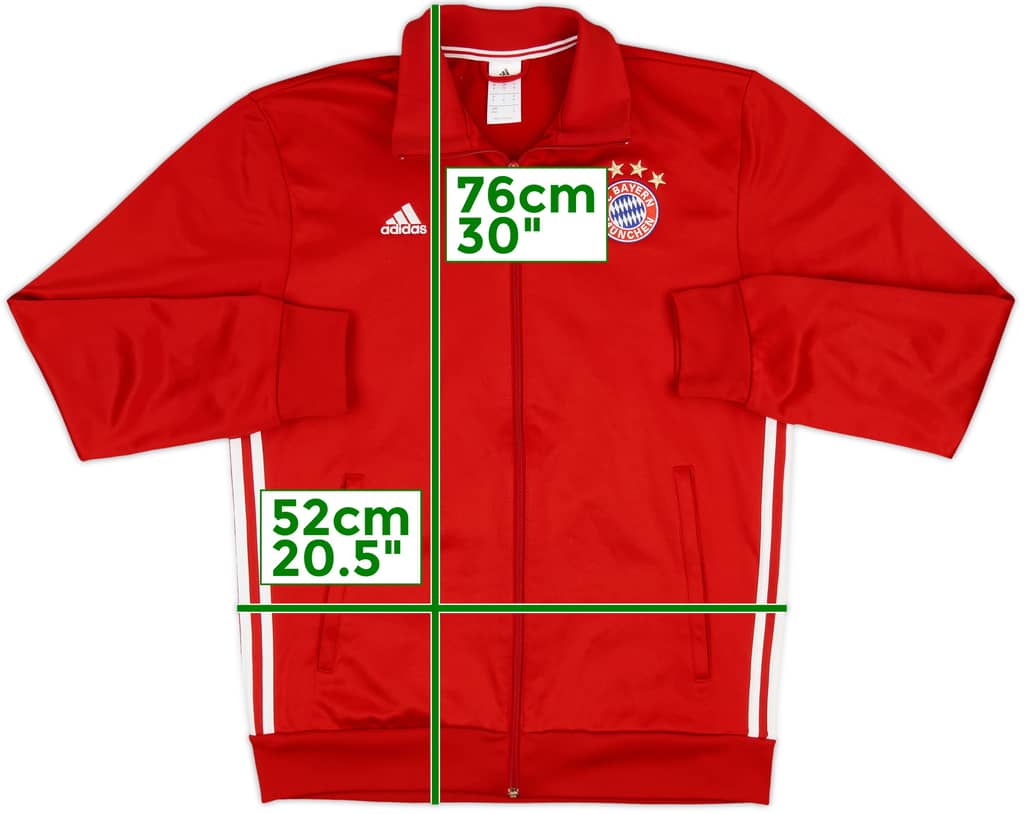 2016-17 Bayern Munich adidas Track Jacket - 8/10 - (M)