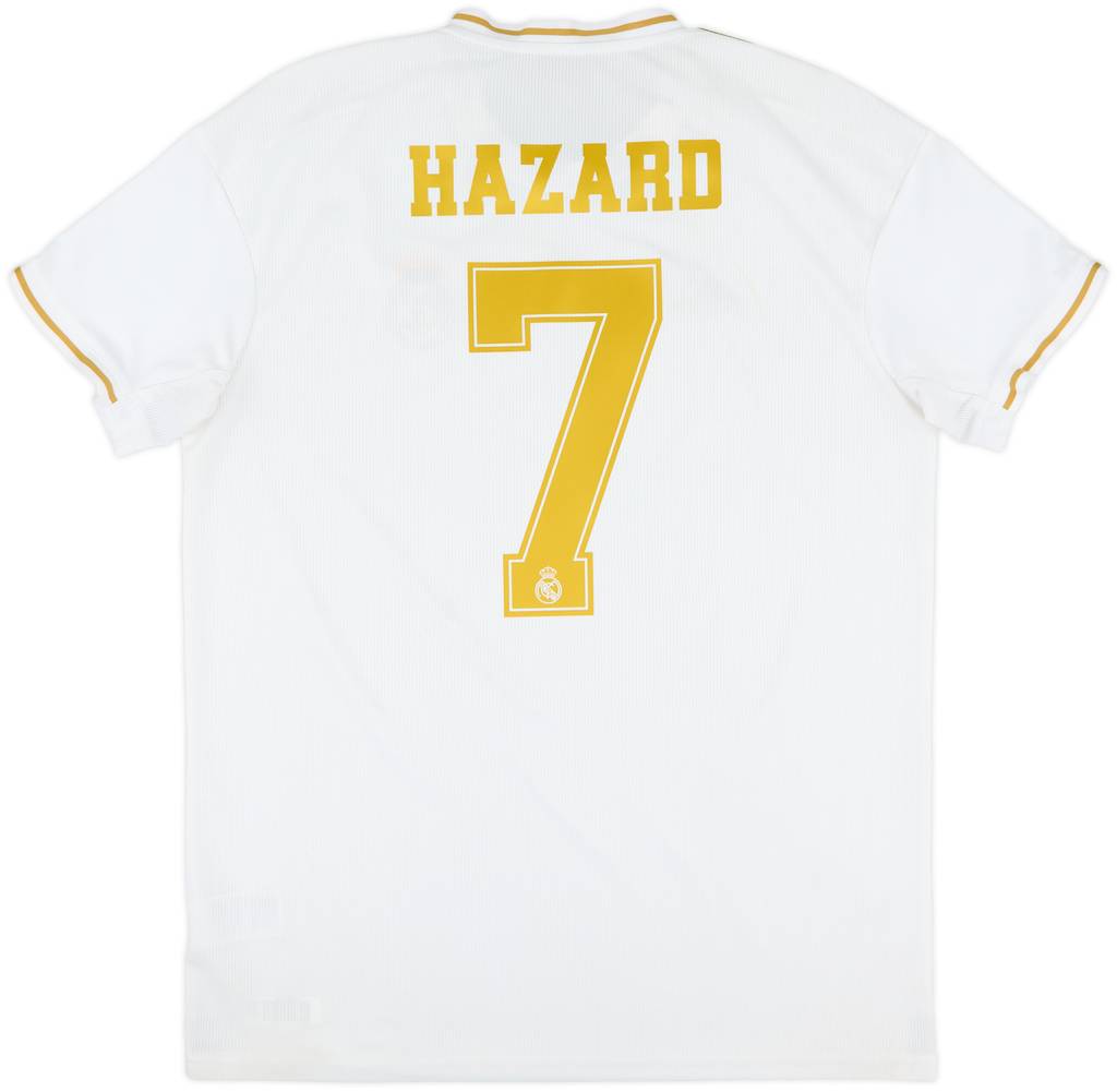 2019-20 Real Madrid Home Shirt Hazard #7 - 7/10 - (L)