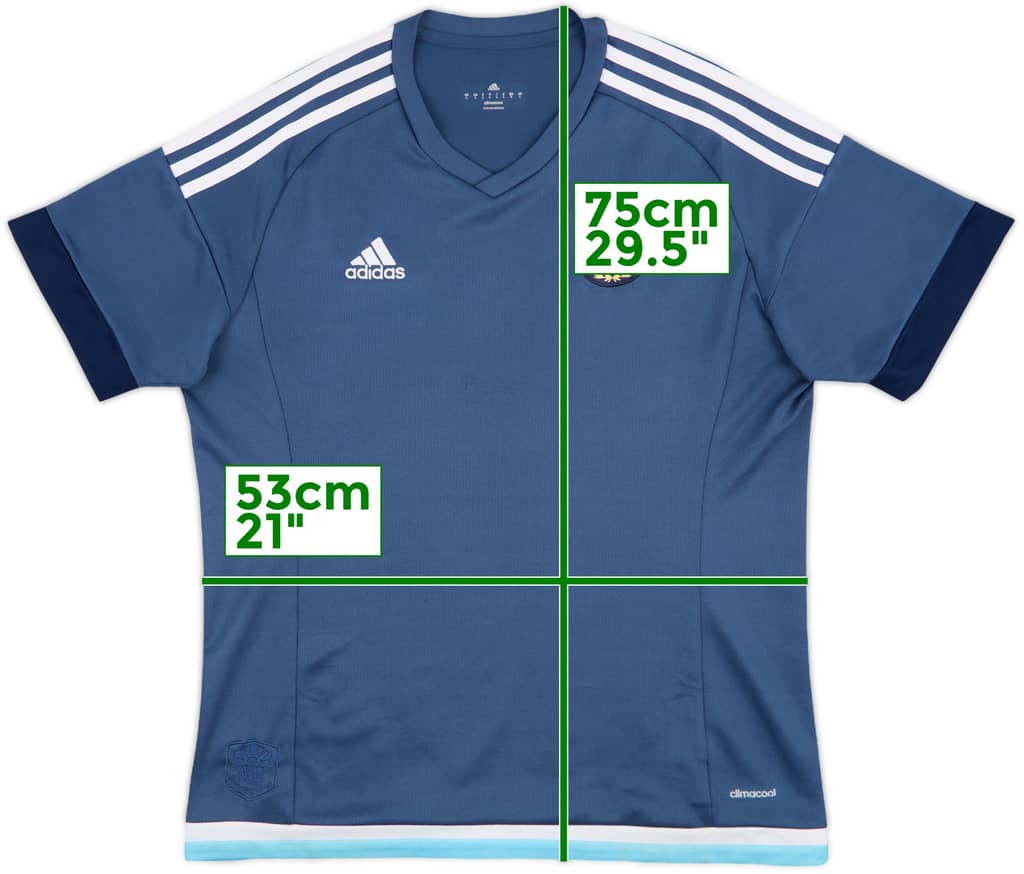 2015-16 Argentina Away Shirt - 8/10 - (L)