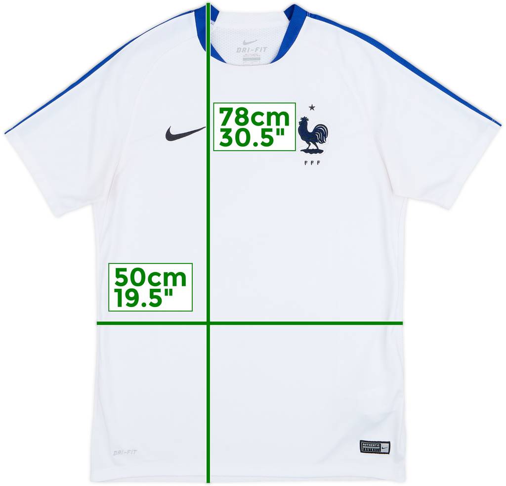 2016-17 France Nike Training Shirt - 9/10 - (L)