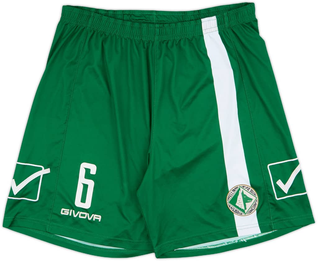 2017-18 Avellino Player Issue Home Shorts #6 - 9/10 - (XL)